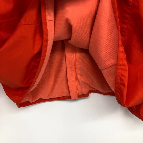 The North Face Reddish Orange Collapsible Stow Away Lightweight windbreaker  LG - Picture 10 of 14